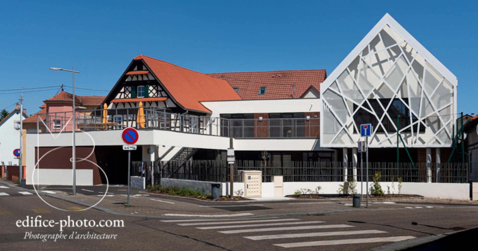 Bâtiment communal et périscolaire à Fegersheim