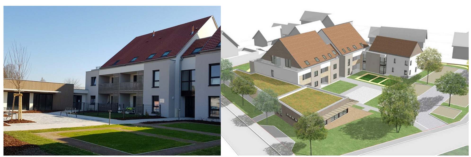 Construction d&rsquo;une résidence séniors de 24 logements à Weyersheim